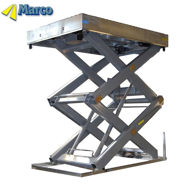 900mm Yakın Yükseklik Marco Dikey Hidrolik Makas Asansör Çalışan Platformu