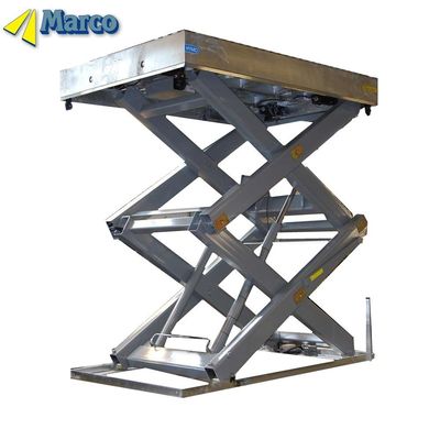 900mm Yakın Yükseklik Marco Dikey Hidrolik Makas Asansör Çalışan Platformu